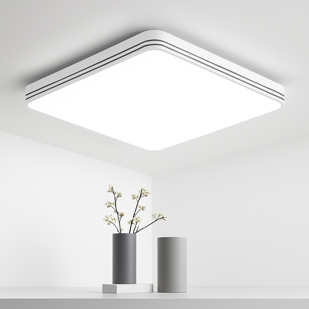 Plafonnier — LED ultra mince rond carré pour lumières