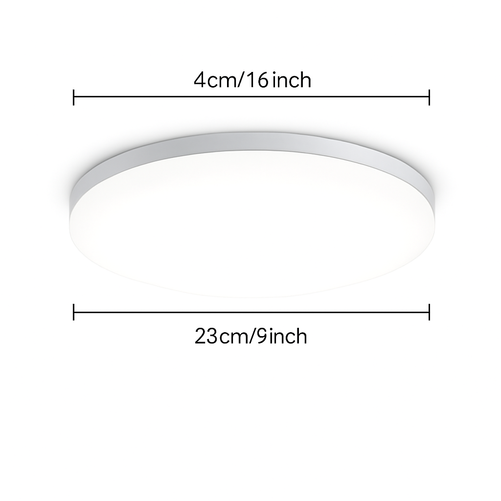 Plafonnier — LED ultra mince rond carré pour lumières