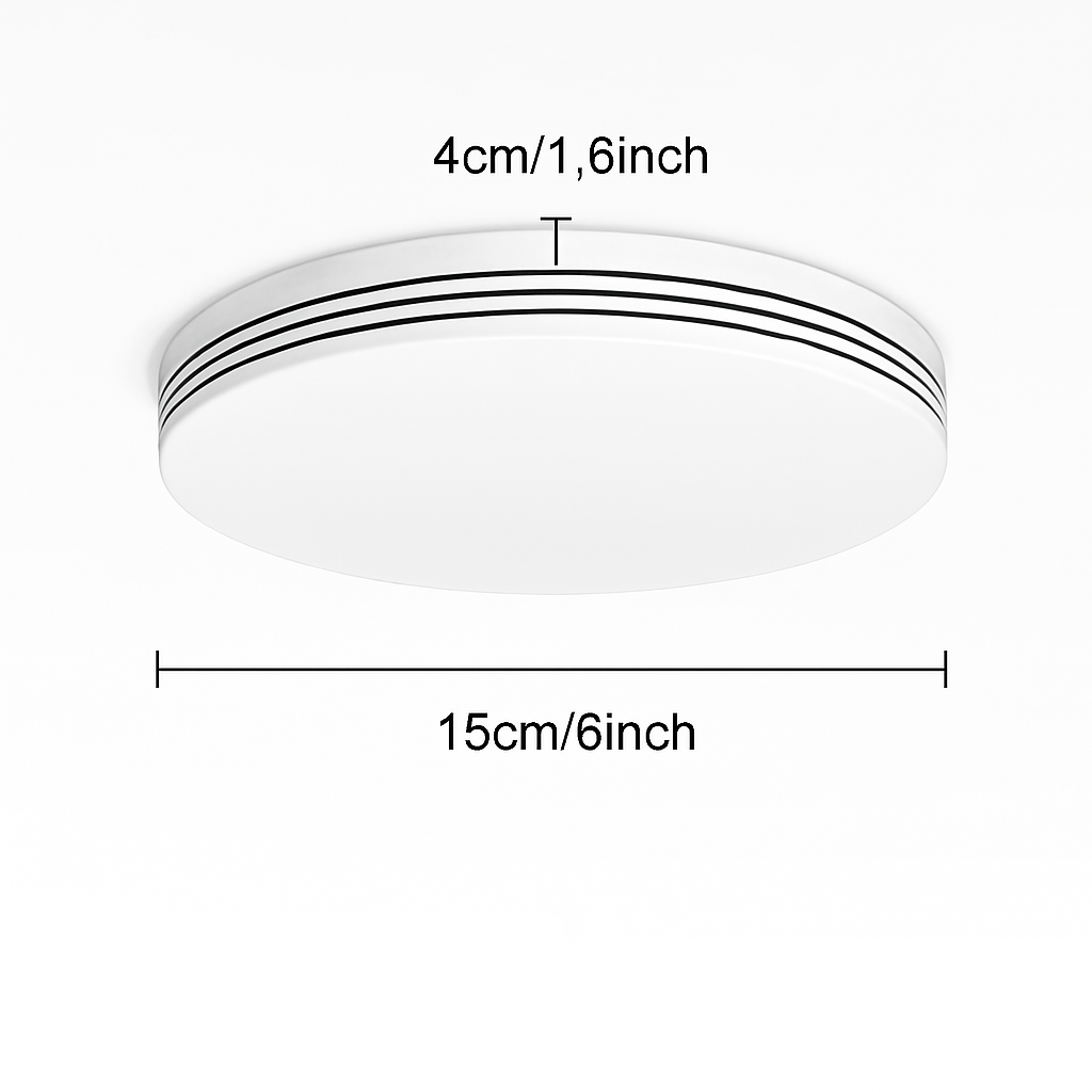Plafonnier — LED ultra mince rond carré pour lumières