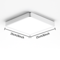 Plafonnier — LED ultra mince rond carré pour lumières