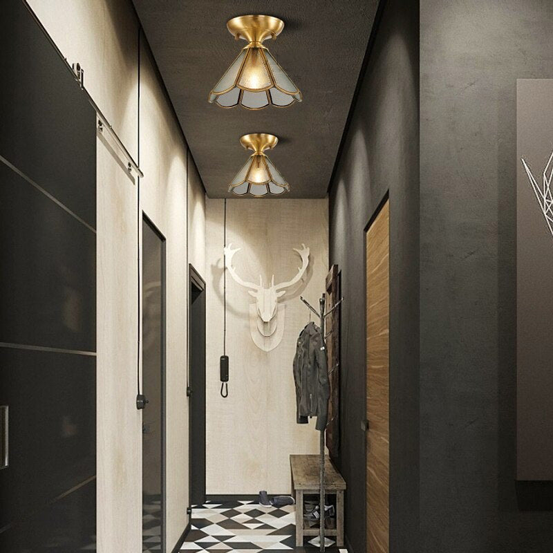 Plafonnier — Moderne conique style européen Alya