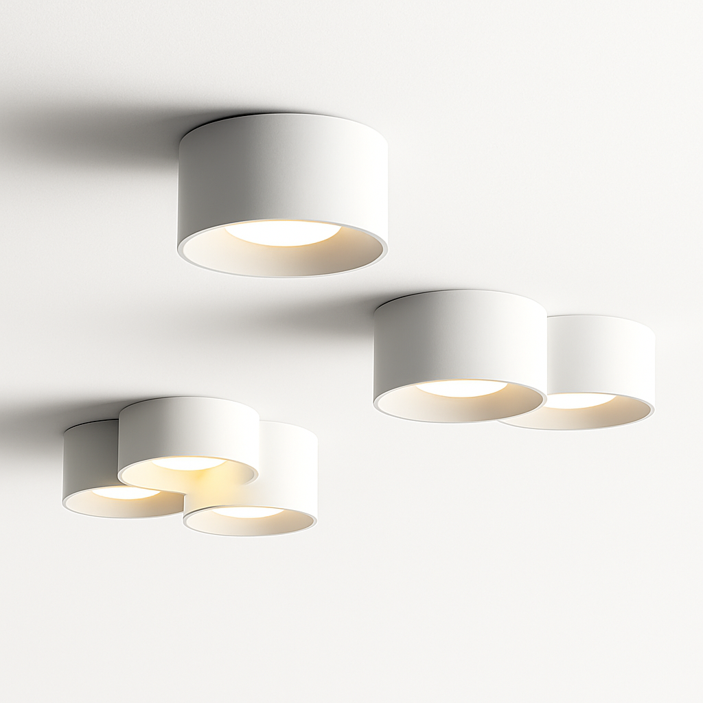 Plafonnier — Moderne LED cylindre spot minimalisme intérieur décor maison éclairage