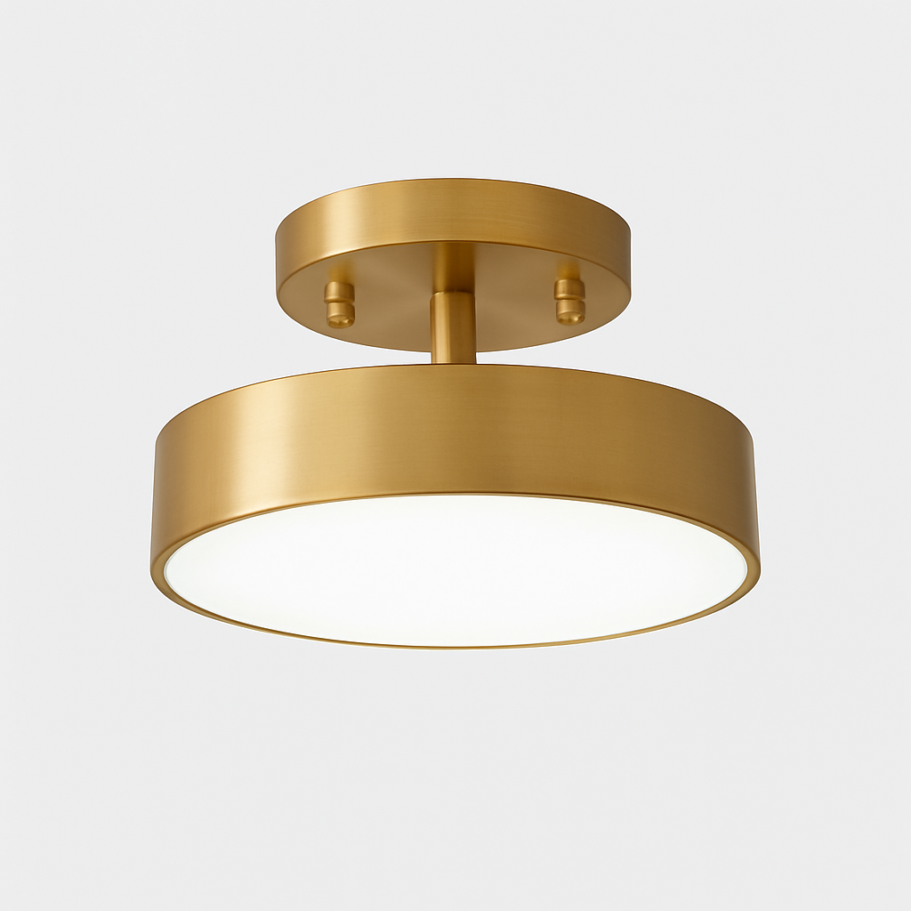 Plafonnier moderne LED minimaliste en métal Celio Roxane Galbe - Esprit Épuré & Harmonie Intérieure