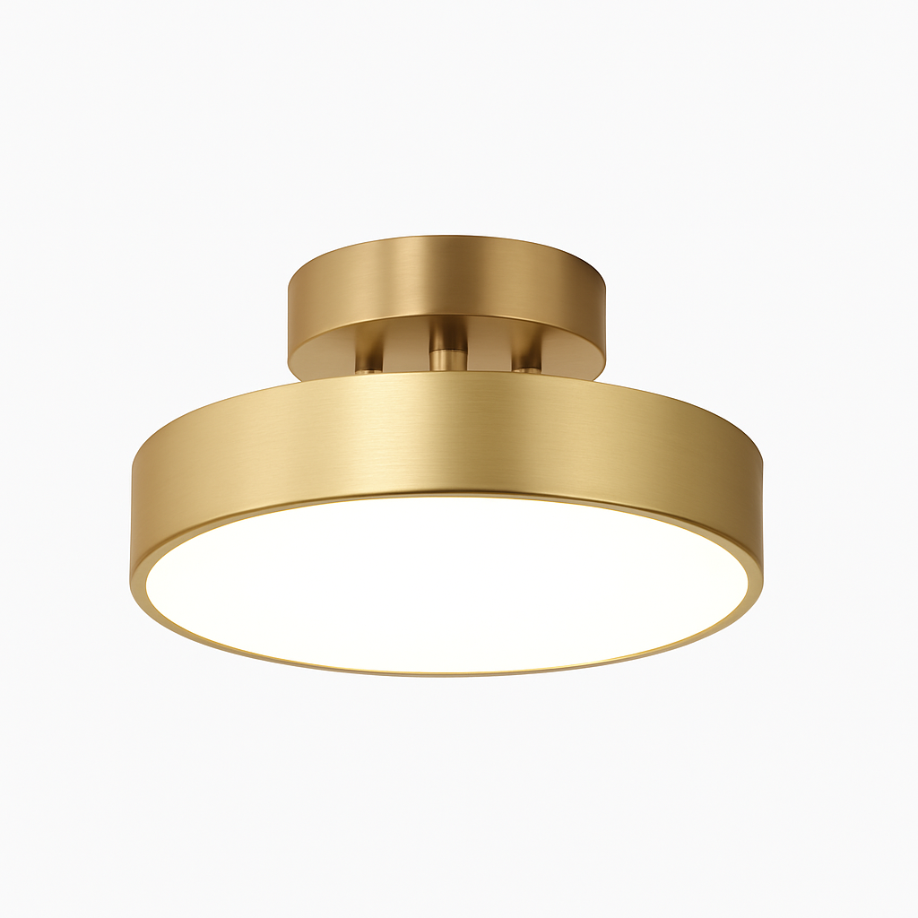 Plafonnier moderne LED minimaliste en métal Celio Roxane Galbe - Esprit Épuré & Harmonie Intérieure