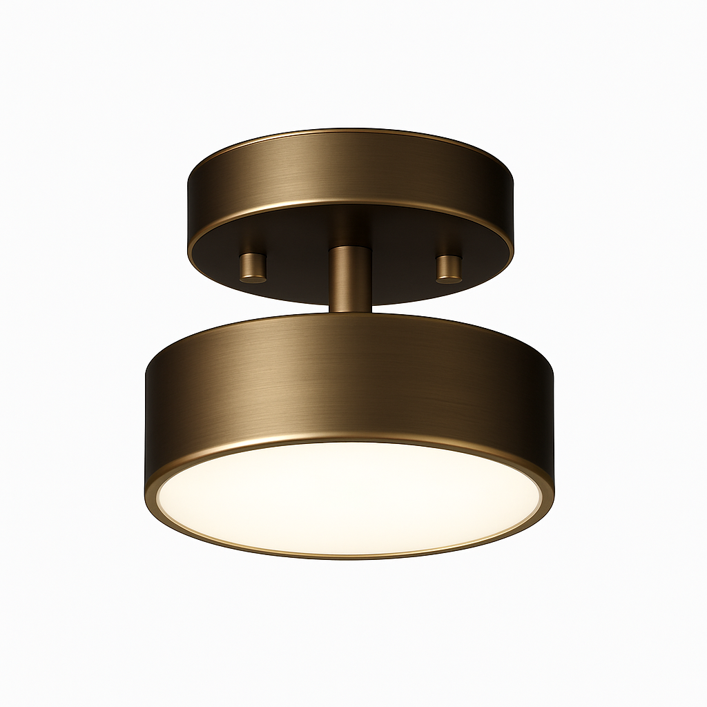 Plafonnier moderne LED minimaliste en métal Celio Roxane Galbe - Esprit Épuré & Harmonie Intérieure