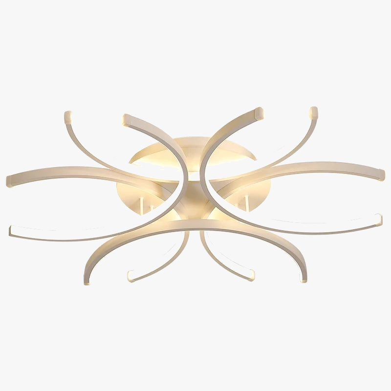 Plafonnier moderne à leds créatif pour décoration intérieure Ophélie Orée - Une Note Actuelle dans le Décor