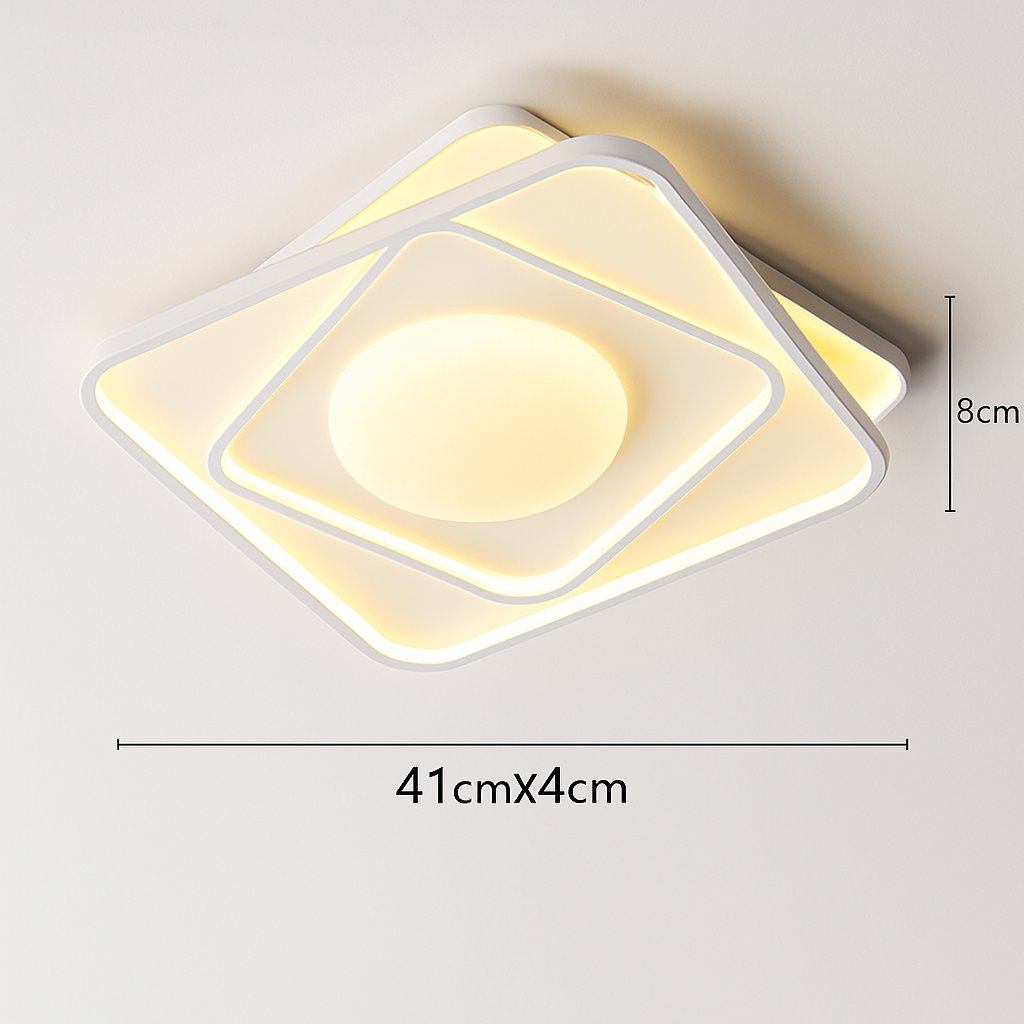 Plafonnier moderne à leds pour décoration intérieure Camille Aquarelle - Esprit Contemporain & Décor Élégant