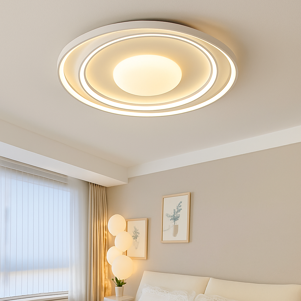 Plafonnier moderne à leds pour décoration intérieure Camille Aquarelle - Esprit Contemporain & Décor Élégant