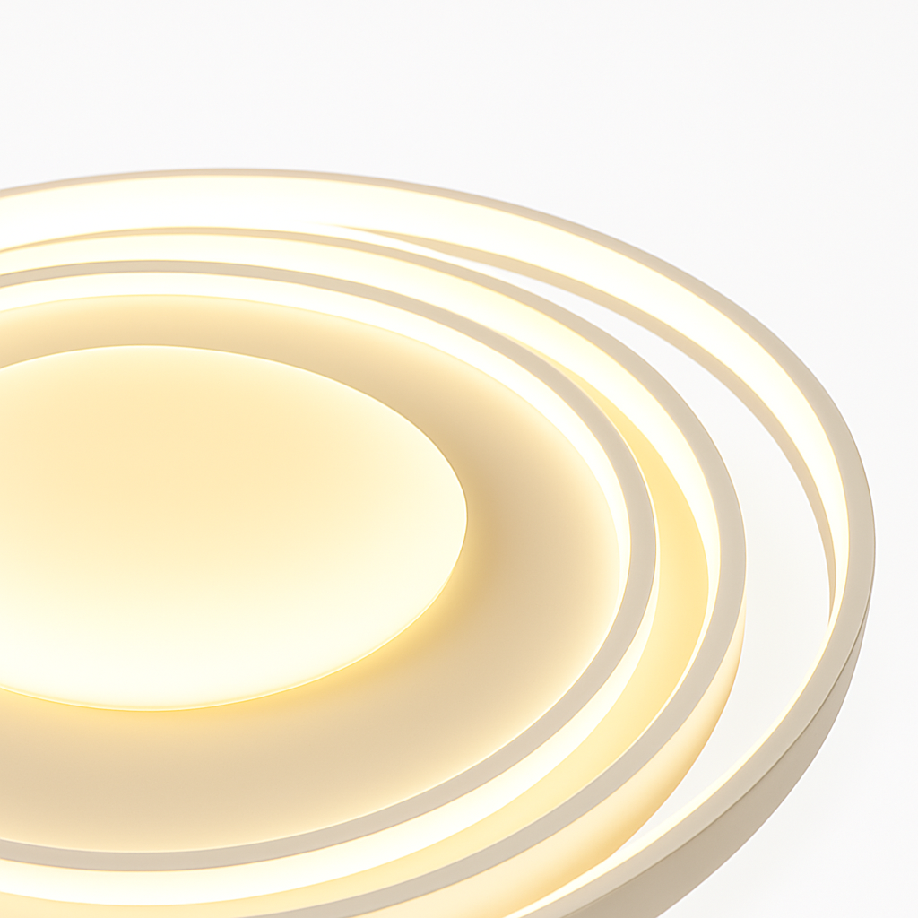 Plafonnier moderne à leds pour décoration intérieure Camille Aquarelle - Esprit Contemporain & Décor Élégant