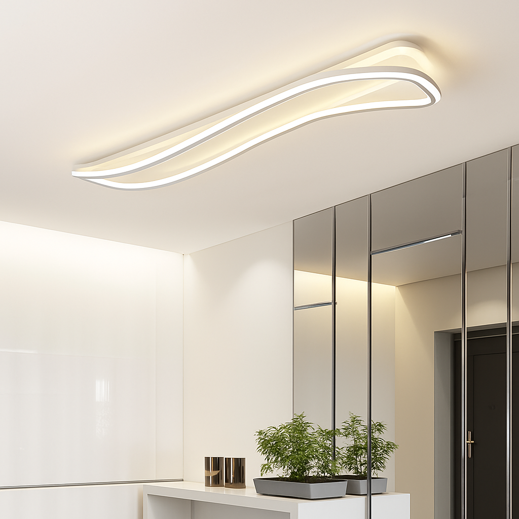 Plafonnier moderne à leds pour intérieur décoratif lumineux Eugénie Apostrophe - Présence Moderne & Harmonie Intérieure