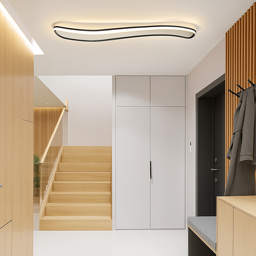 Plafonnier moderne à leds pour intérieur décoratif lumineux Eugénie Apostrophe - Présence Moderne & Harmonie Intérieure