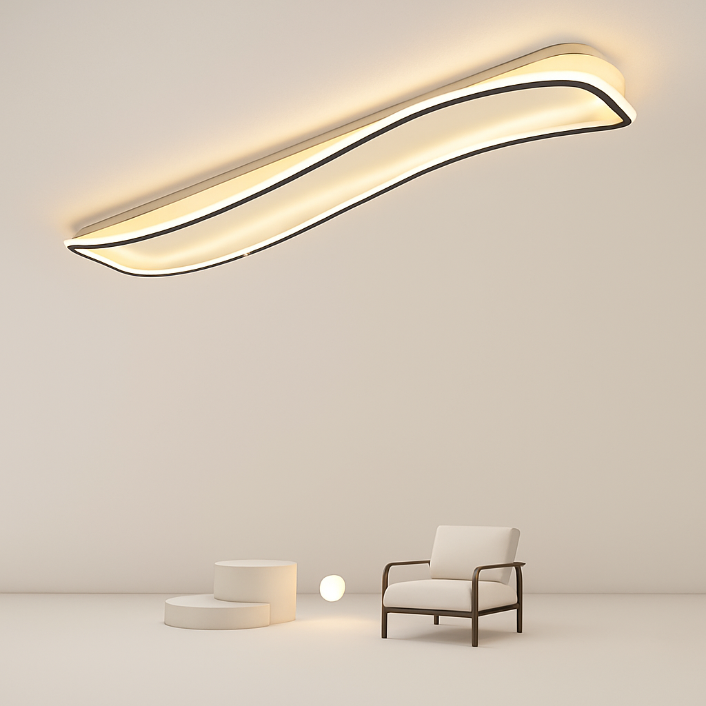 Plafonnier moderne à leds pour intérieur décoratif lumineux Eugénie Apostrophe - Présence Moderne & Harmonie Intérieure