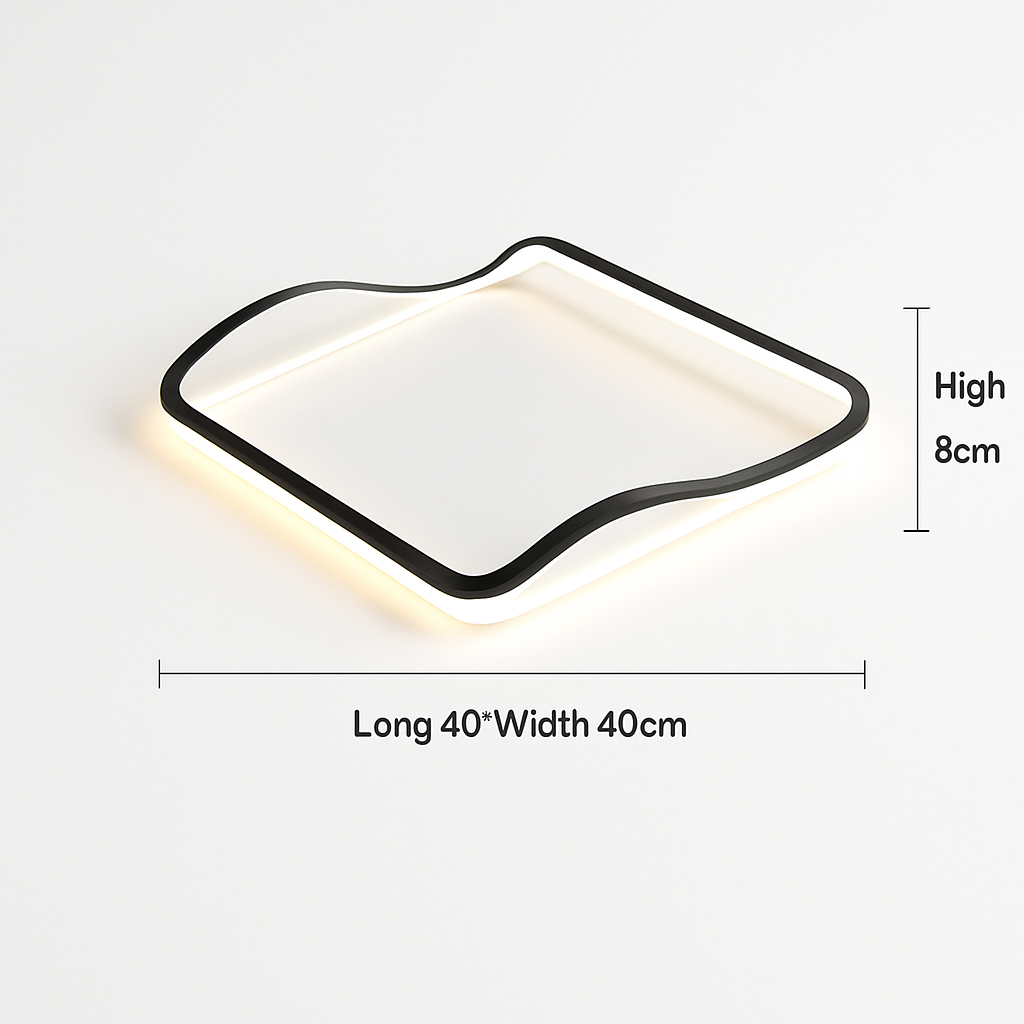 Plafonnier moderne à leds pour intérieur décoratif lumineux Eugénie Apostrophe - Présence Moderne & Harmonie Intérieure