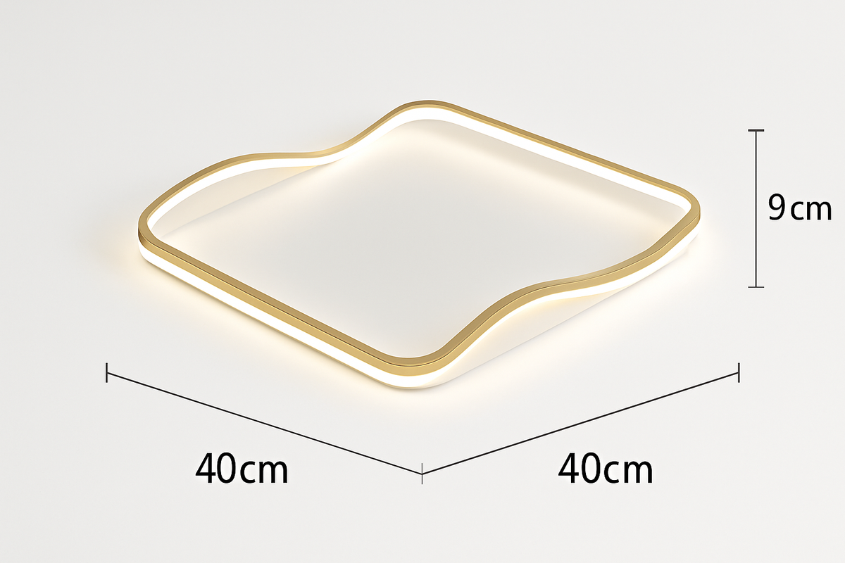 Plafonnier moderne à leds pour intérieur décoratif lumineux Eugénie Apostrophe - Présence Moderne & Harmonie Intérieure