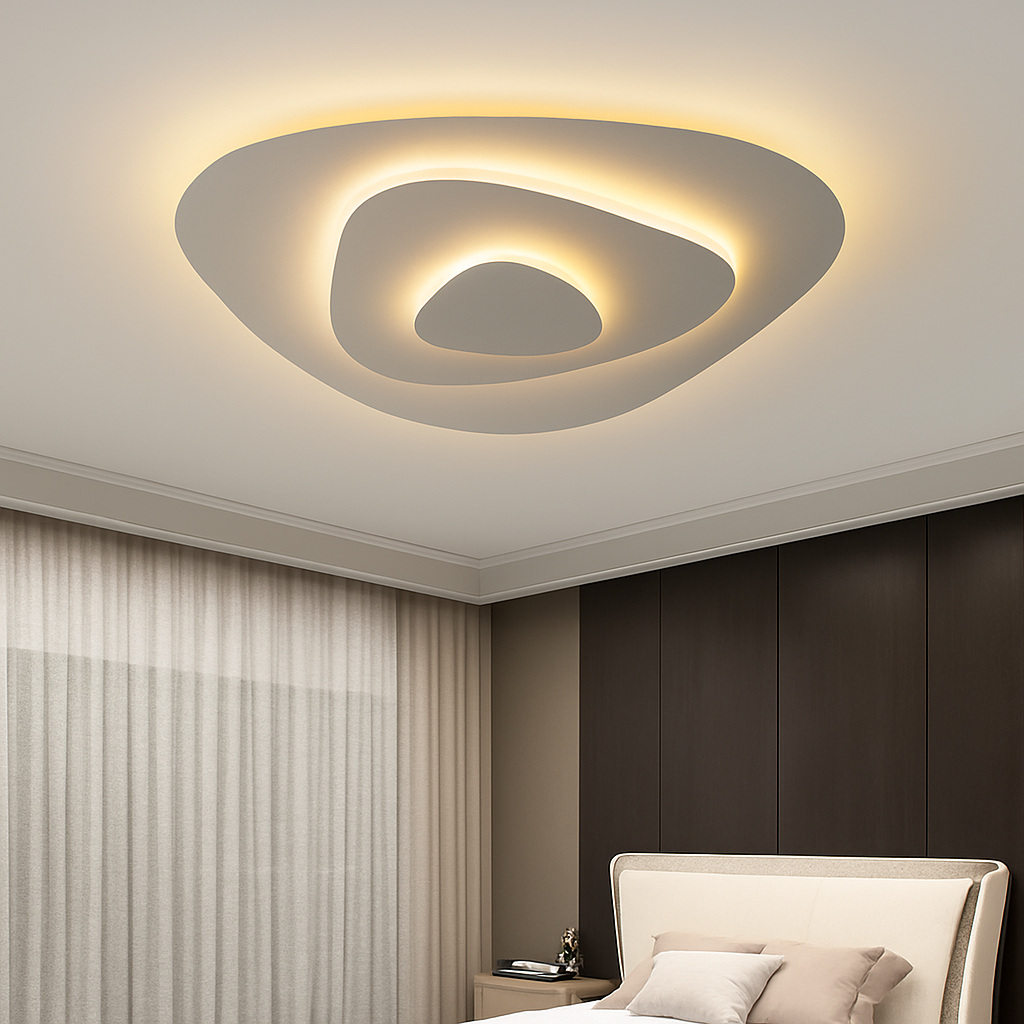 Plafonnier moderne à LEDs pour salon salle à manger chambre enfants salle d'étude allée décor à la maison Noé Cantate - Présence Moderne & Harmonie Intérieure