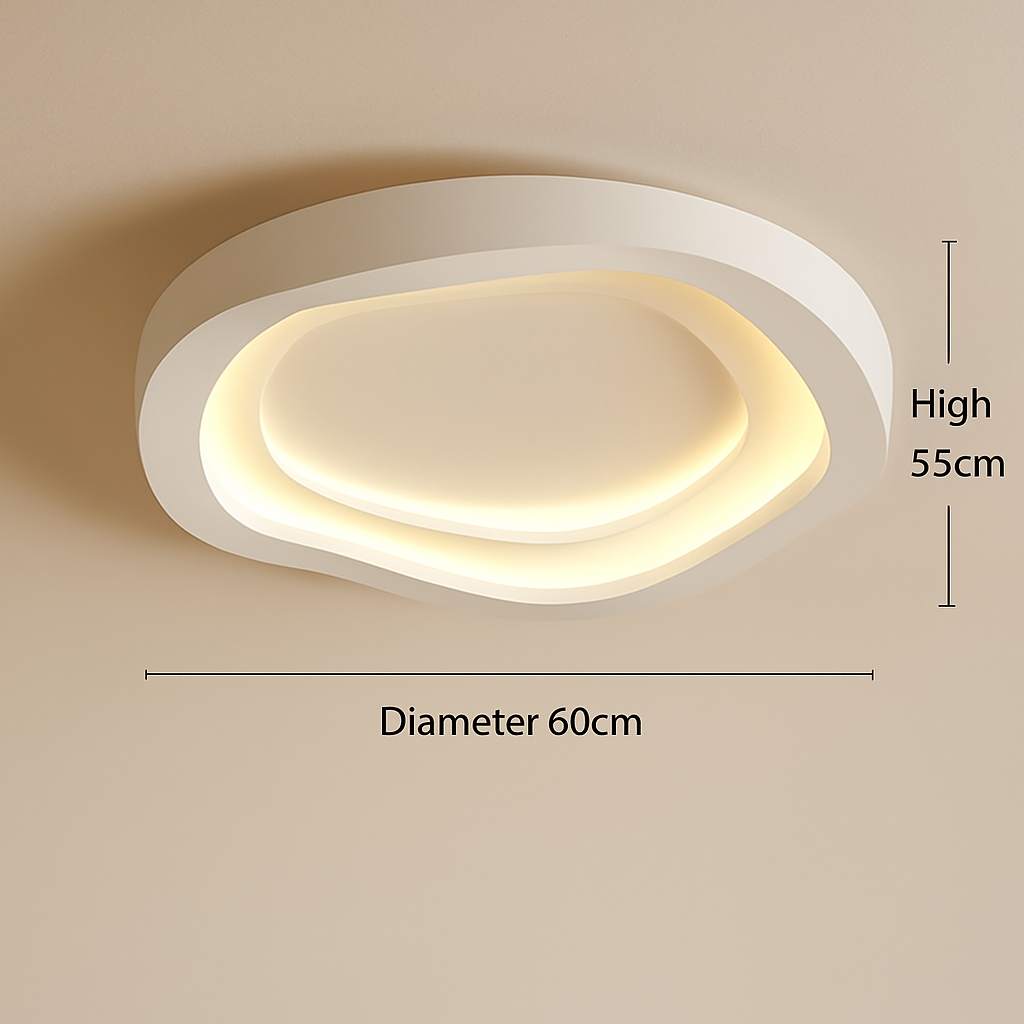 Plafonnier moderne à LEDs pour salon salle à manger chambre enfants salle d'étude allée décor à la maison Noé Cantate - Présence Moderne & Harmonie Intérieure