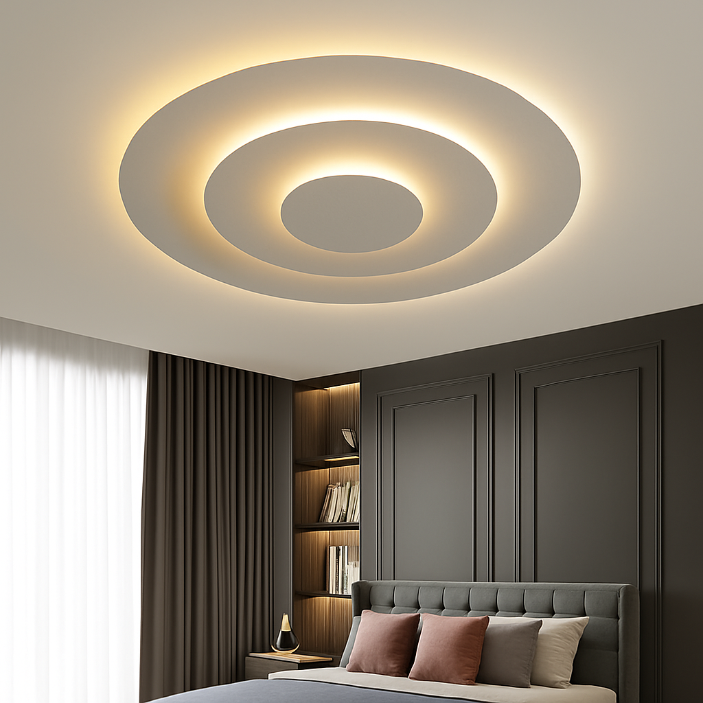 Plafonnier moderne à LEDs pour salon salle à manger chambre enfants salle d'étude allée décor à la maison Noé Cantate - Présence Moderne & Harmonie Intérieure