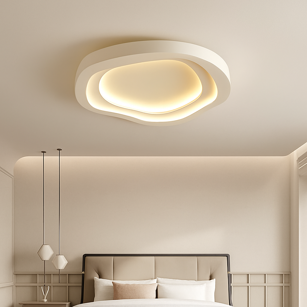 Plafonnier moderne à LEDs pour salon salle à manger chambre enfants salle d'étude allée décor à la maison Noé Cantate - Présence Moderne & Harmonie Intérieure