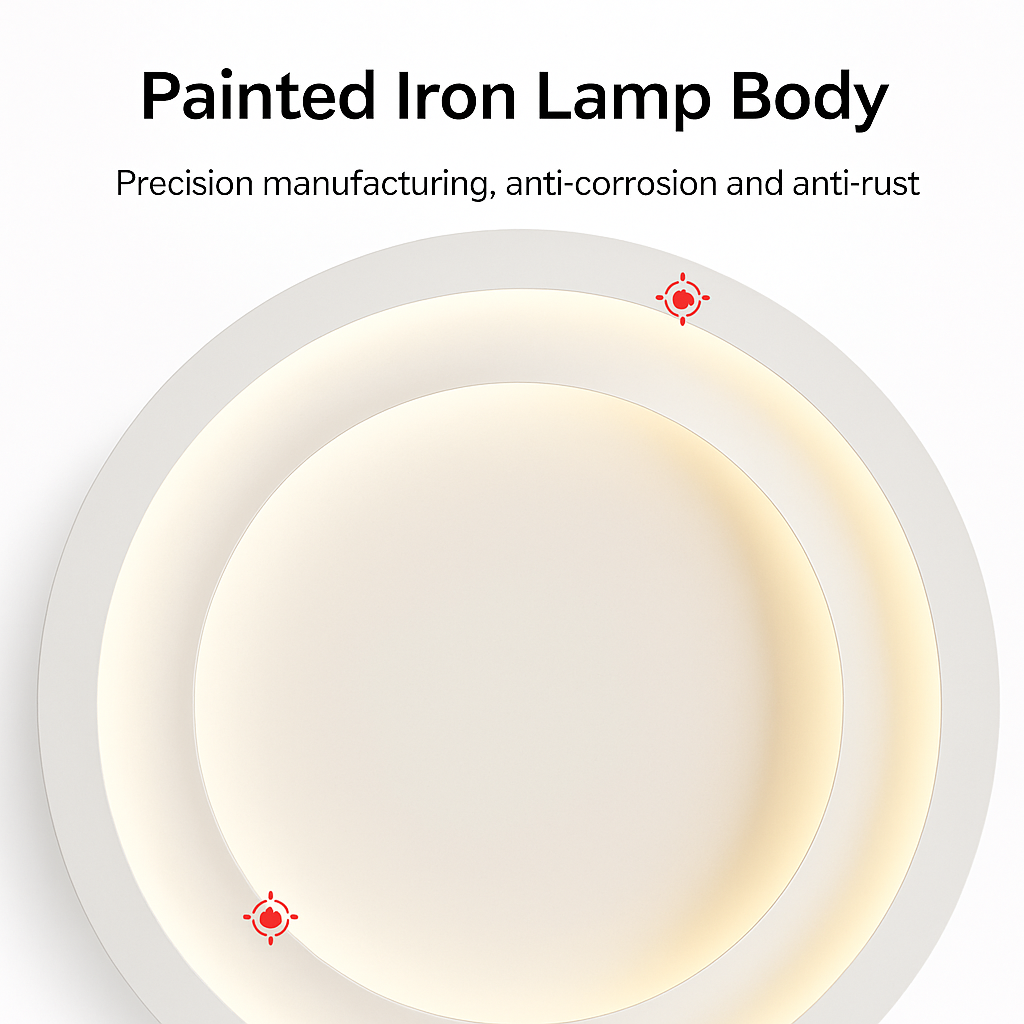 Plafonnier moderne à LEDs pour salon salle à manger chambre enfants salle d'étude allée décor à la maison Noé Cantate - Présence Moderne & Harmonie Intérieure