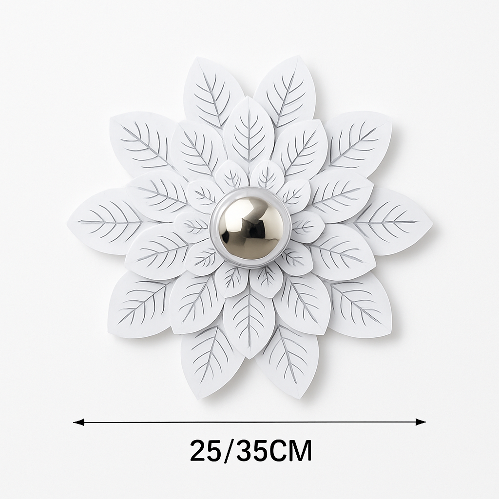 Plafonnier moderne à ombre de fleur pour décoration intérieure Samia Vallée - Une Note Actuelle dans le Décor