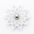 Plafonnier moderne à ombre de fleur pour décoration intérieure Samia Vallée - Une Note Actuelle dans le Décor