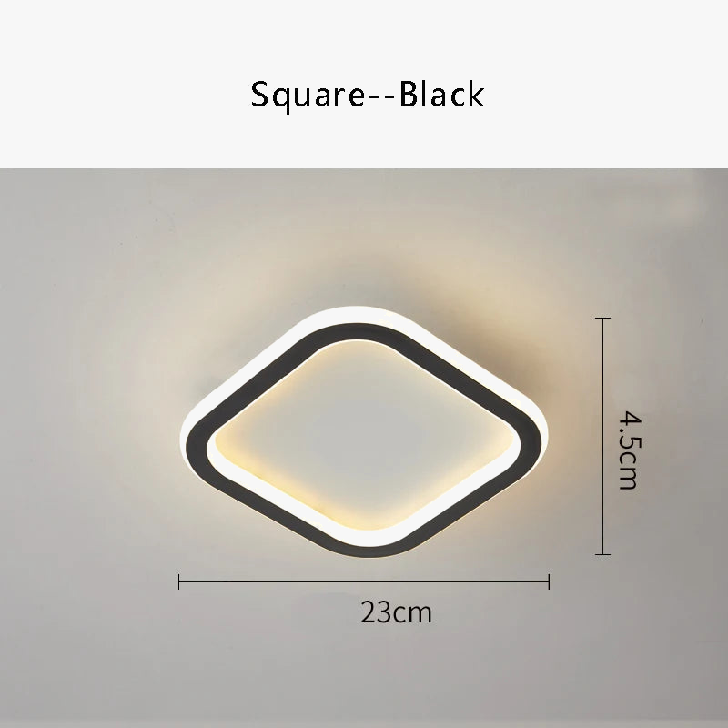 Plafonnier moderne pour extérieur design simple et élégant Fanny Auréole - Esprit Contemporain & Décor Élégant