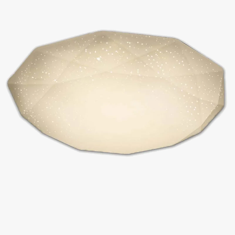 Plafonnier — Nordique diamant étoile ciel leds acrylique moderne