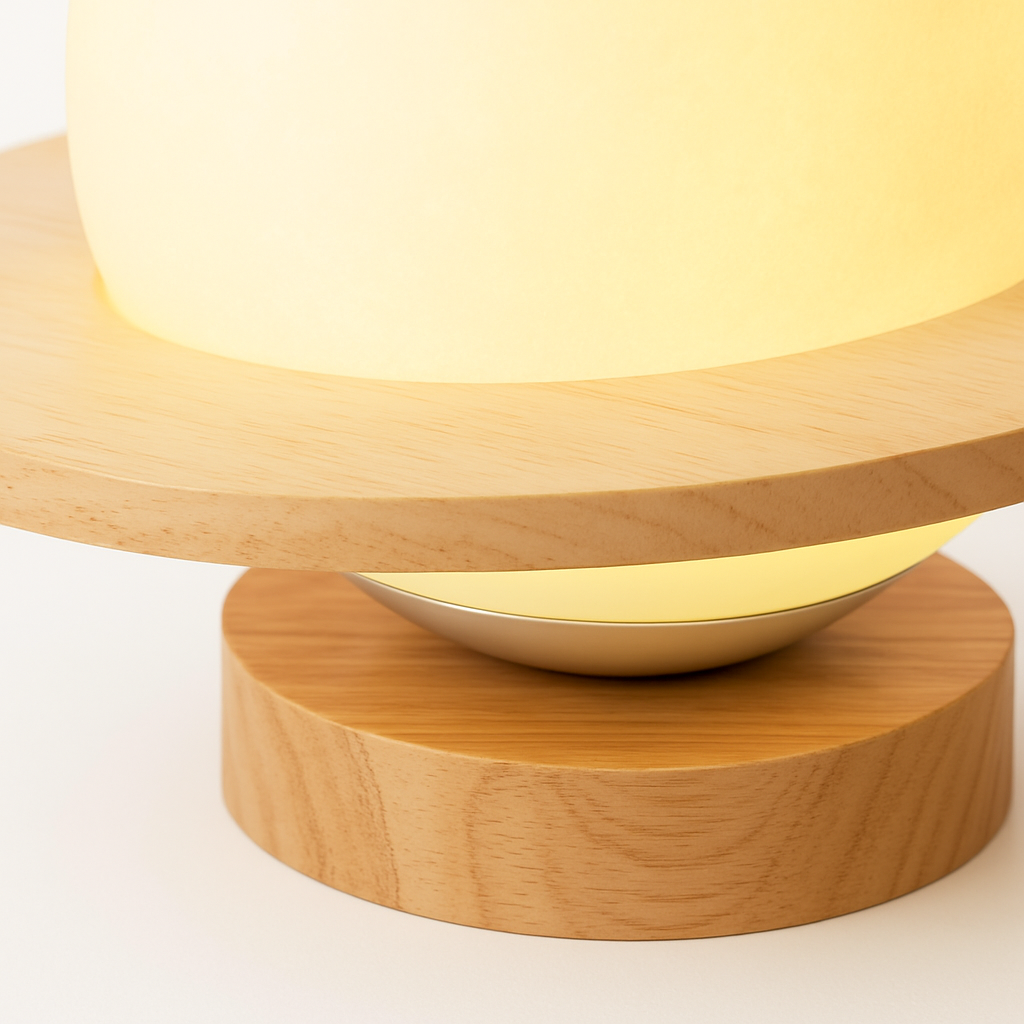 Plafonnier nordique en bois massif Félix Aubade - Esprit Naturel & Décor Chaleureux