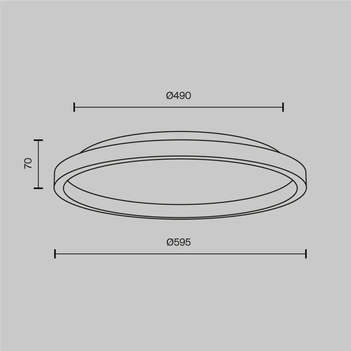 Luminaire Plafonnier | ORIGN (Effet Pierre)