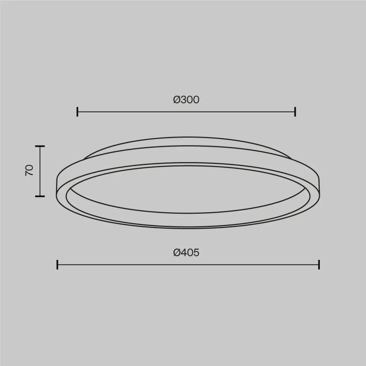Luminaire Plafonnier | ORIGN (Effet Pierre)