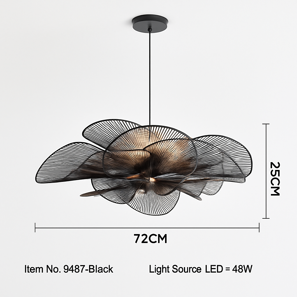 Plafonnier ou suspension led design créatif luminaire décoratif Césarine Mirage - Un Accent Raffiné au Quotidien