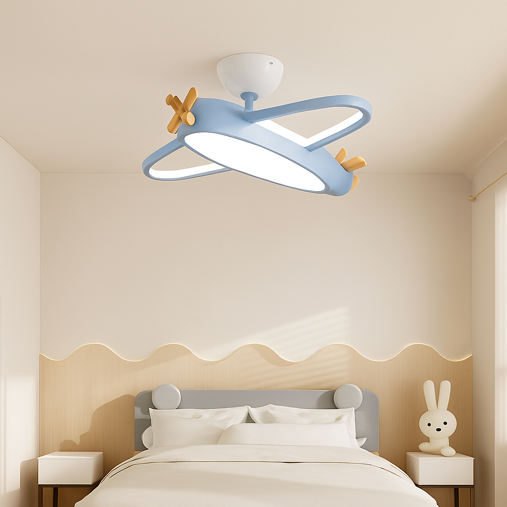 Plafonnier protection des yeux led pour chambre d'enfant Oriane Ligne en Métal - Simplicité & Caractère au Quotidien