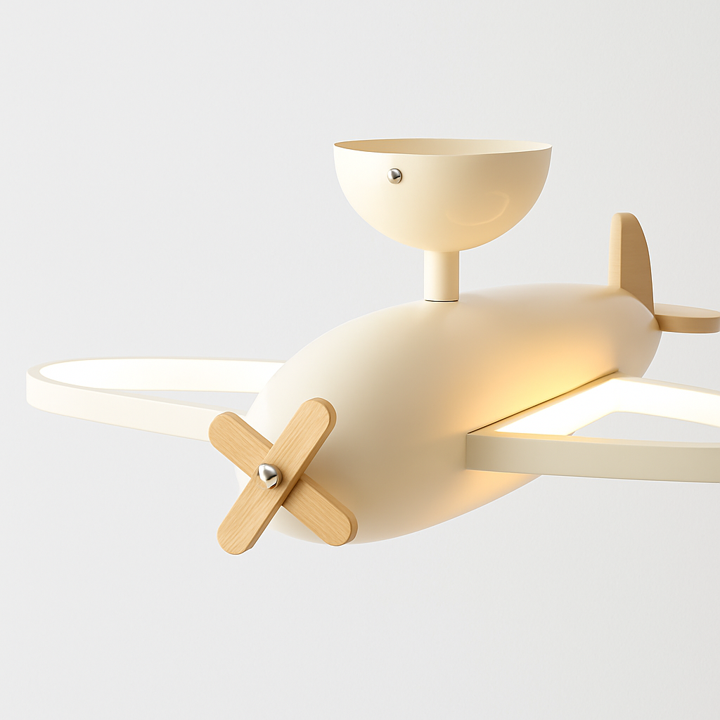 Plafonnier protection des yeux led pour chambre d'enfant Oriane Ligne en Métal - Simplicité & Caractère au Quotidien