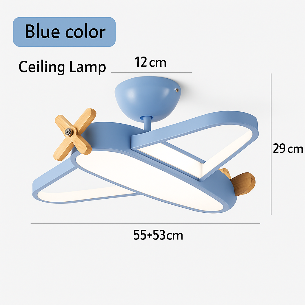 Plafonnier protection des yeux led pour chambre d'enfant Oriane Ligne en Métal - Simplicité & Caractère au Quotidien