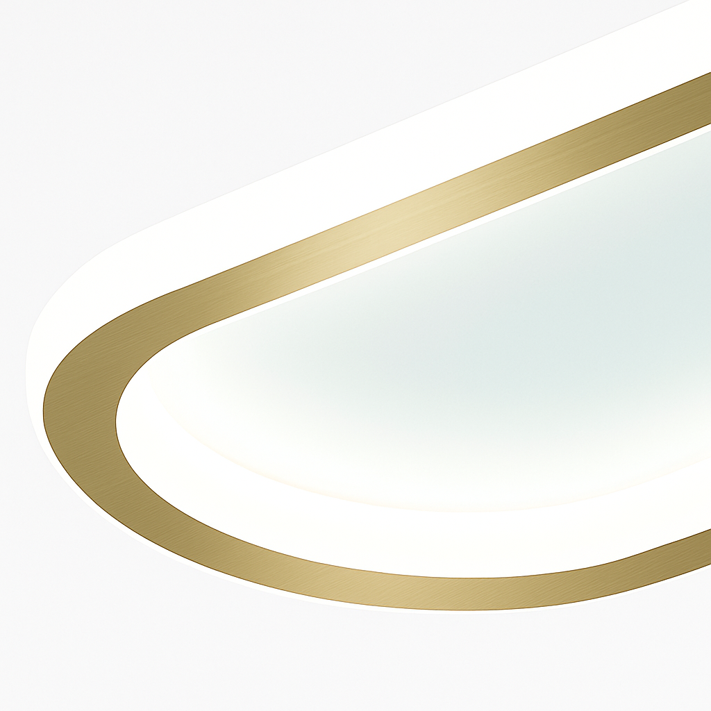 Plafonnier — Rectangulaire moderne à leds lumière créative