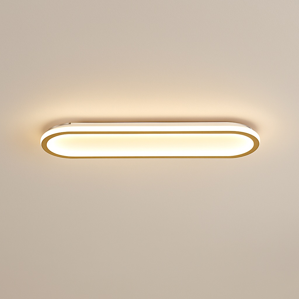 Plafonnier annulaires nordiques leds modernes pour restaurant de cuisine Ilona Détour en Métal - Lignes Dessinées & Décor Raffiné