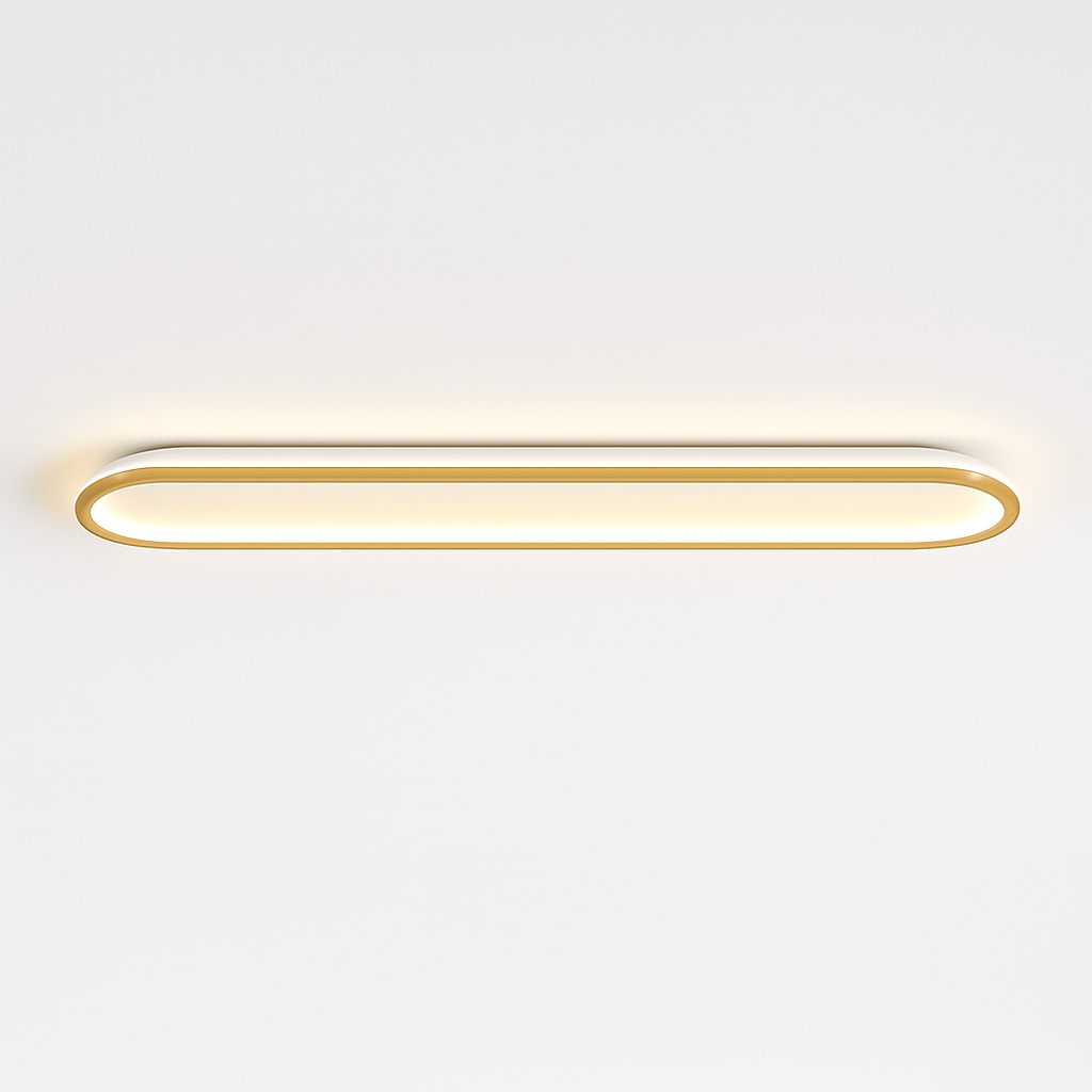 Plafonnier annulaires nordiques leds modernes pour restaurant de cuisine Ilona Détour en Métal - Lignes Dessinées & Décor Raffiné