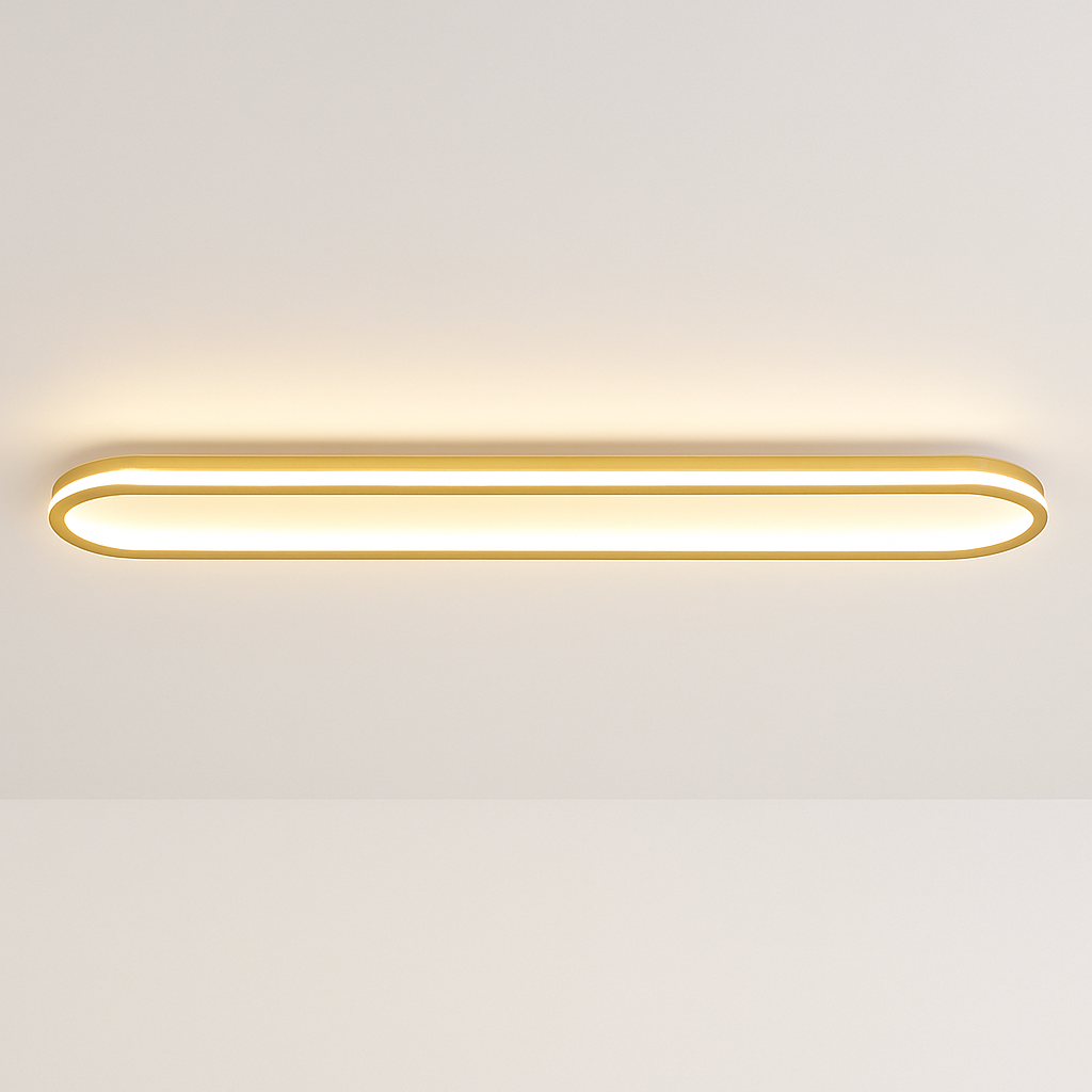 Plafonnier annulaires nordiques leds modernes pour restaurant de cuisine Ilona Détour en Métal - Lignes Dessinées & Décor Raffiné