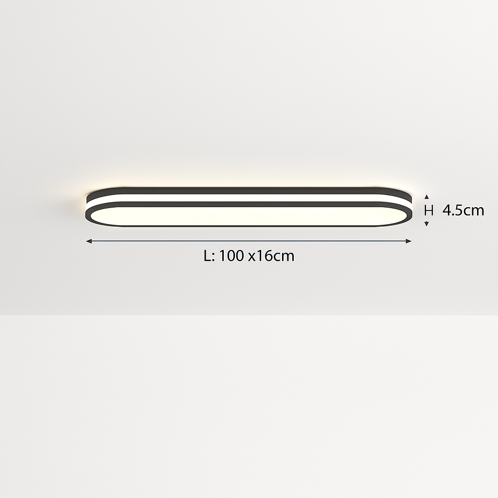 Plafonnier — LED encastrés allée couloir spectre complet protection des yeux