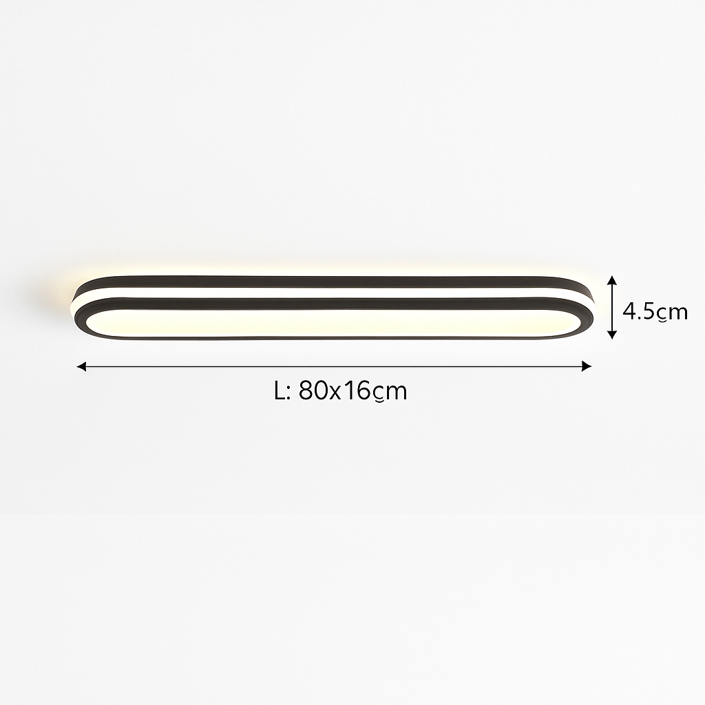 Plafonnier — LED encastrés allée couloir spectre complet protection des yeux