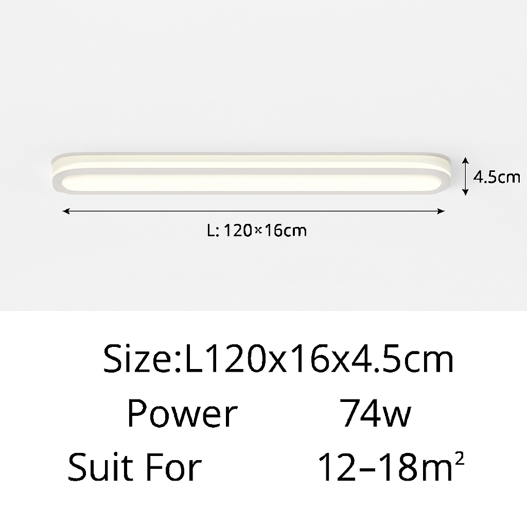 Plafonnier — LED encastrés allée couloir spectre complet protection des yeux