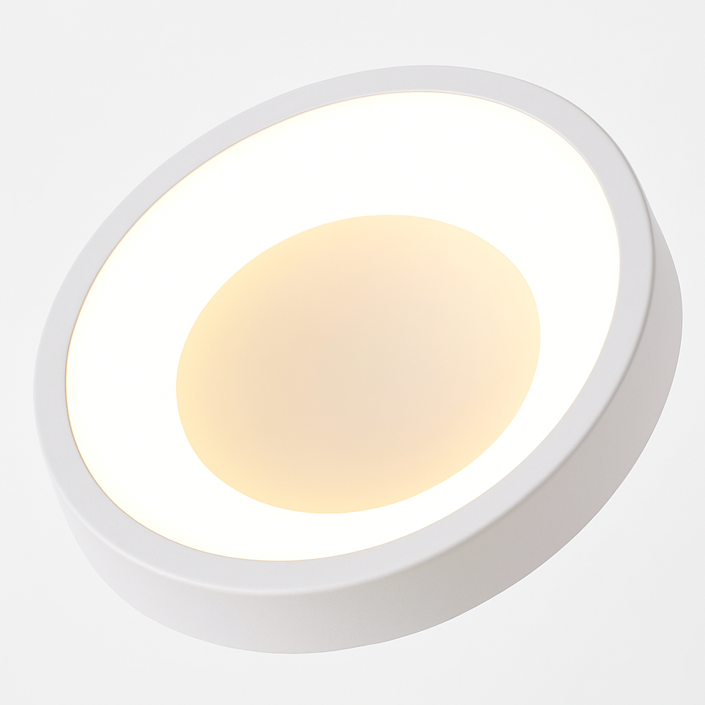 Plafonnier led modernes pour décoration intérieure lumineuse Orson Rivage en Acrylique - Présence Décorative & Harmonie Intérieure