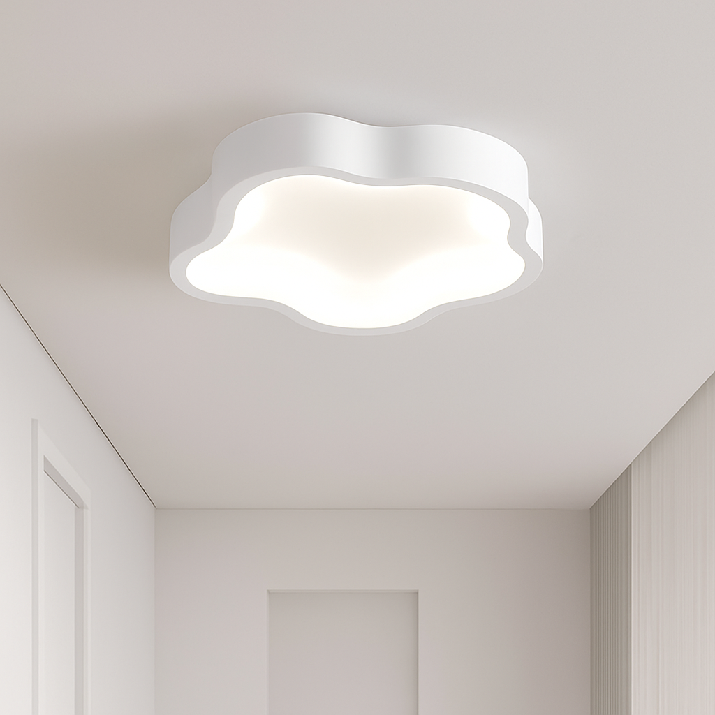 Plafonnier led modernes pour décoration intérieure lumineuse Orson Rivage en Acrylique - Présence Décorative & Harmonie Intérieure
