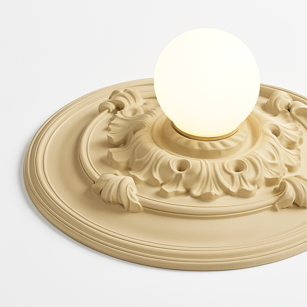 Plafonnier — LED modernes style nordique rétro français sculptés