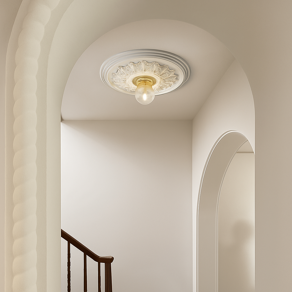 Plafonnier — LED modernes style nordique rétro français sculptés