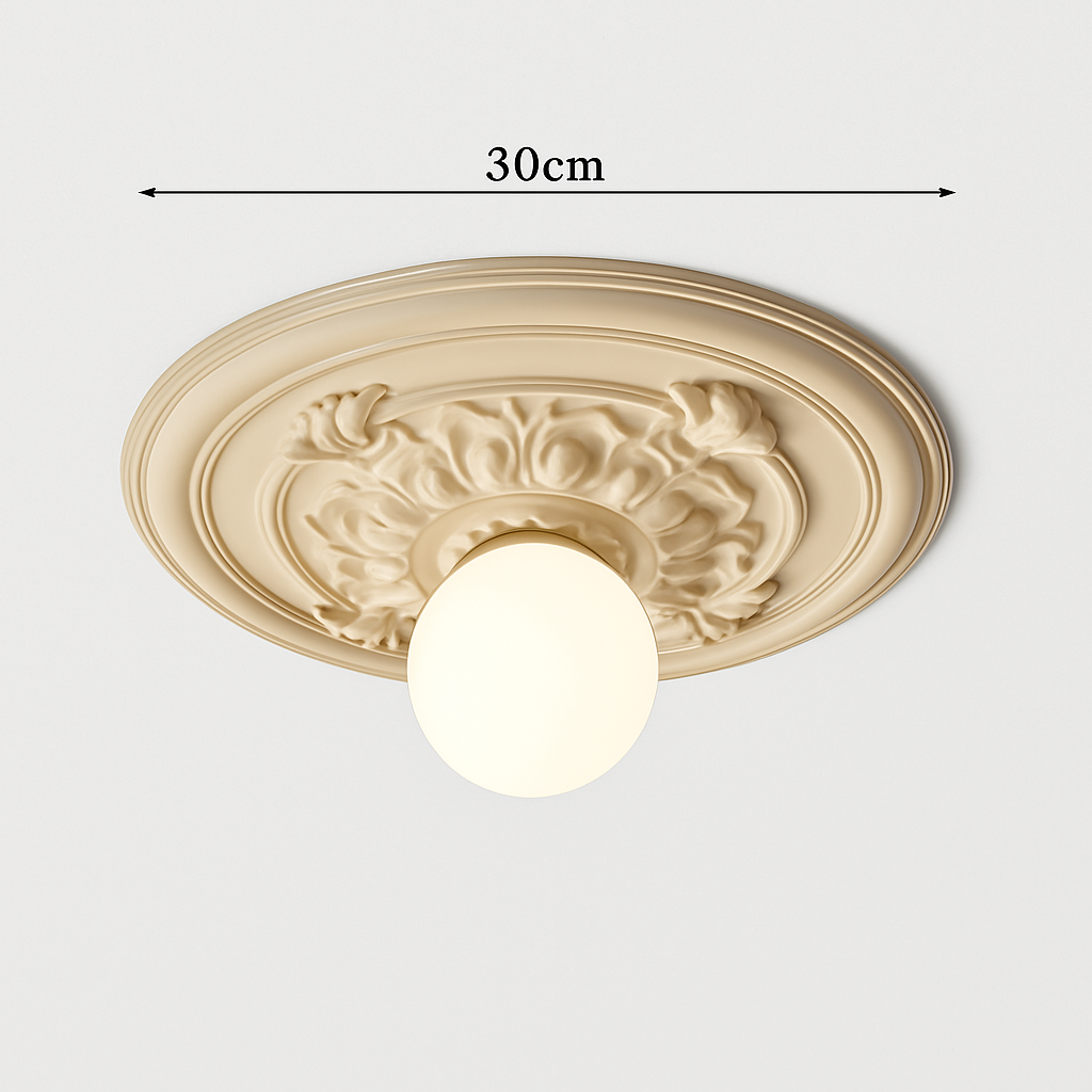 Plafonnier — LED modernes style nordique rétro français sculptés