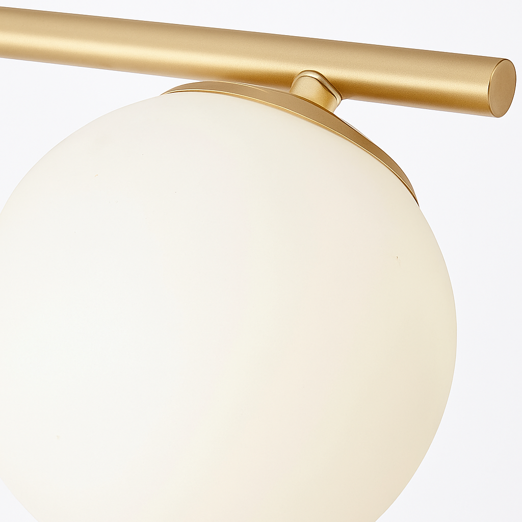 Plafonnier — LED nordique fer verre boule plafonniers couloir allée balcon cuisine Simple moderne créatif décor à la maison Lustre