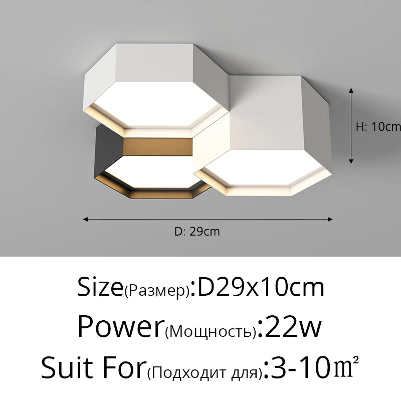 Plafonnier modernes simples créatifs minimalistes Évrard Sérénade en Aluminium - Simplicité & Caractère au Quotidien