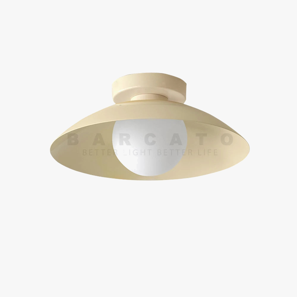 Abat-jour — Nordiques chambre d'enfants abat-jour en métal coloré 110V 220V Beige rouge G9 lampe moderne pour couloir allée intérieur créatif