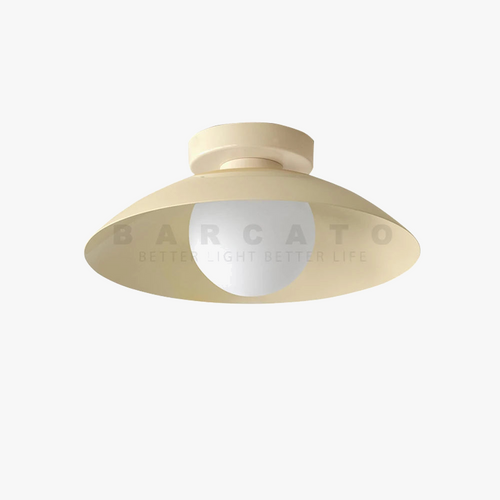 Abat-jour — Nordiques chambre d'enfants abat-jour en métal coloré 110V 220V Beige rouge G9 lampe moderne pour couloir allée intérieur créatif